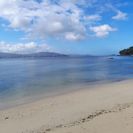 Mirador Do Mar, Encima De La Playa Daire Moaña Dış mekan fotoğraf