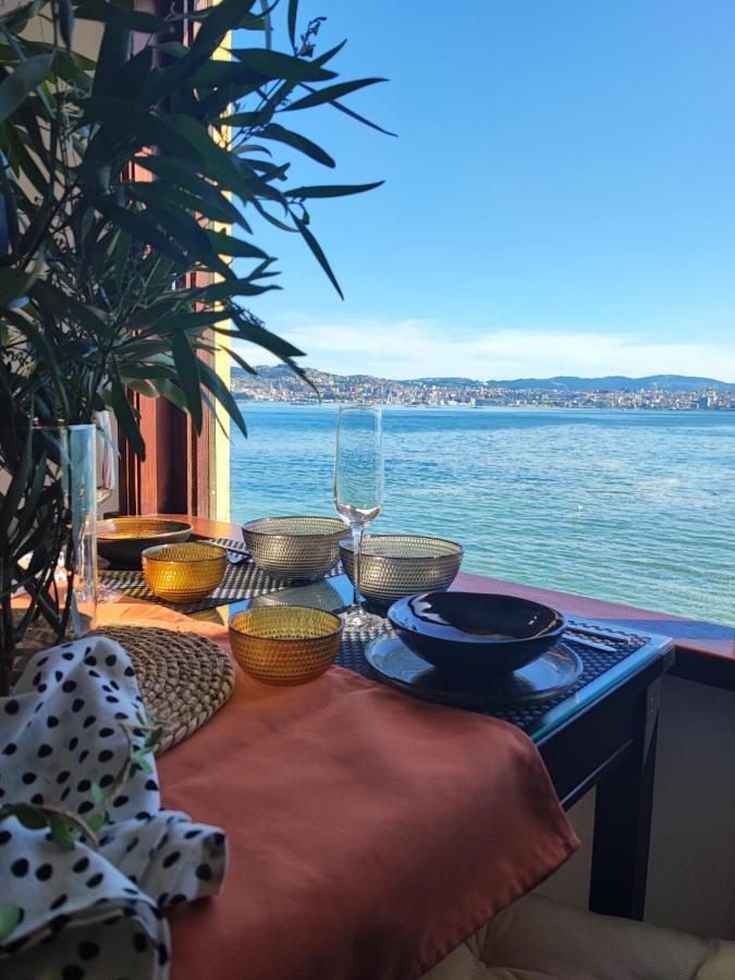 Mirador Do Mar, Encima De La Playa Daire Moaña Dış mekan fotoğraf