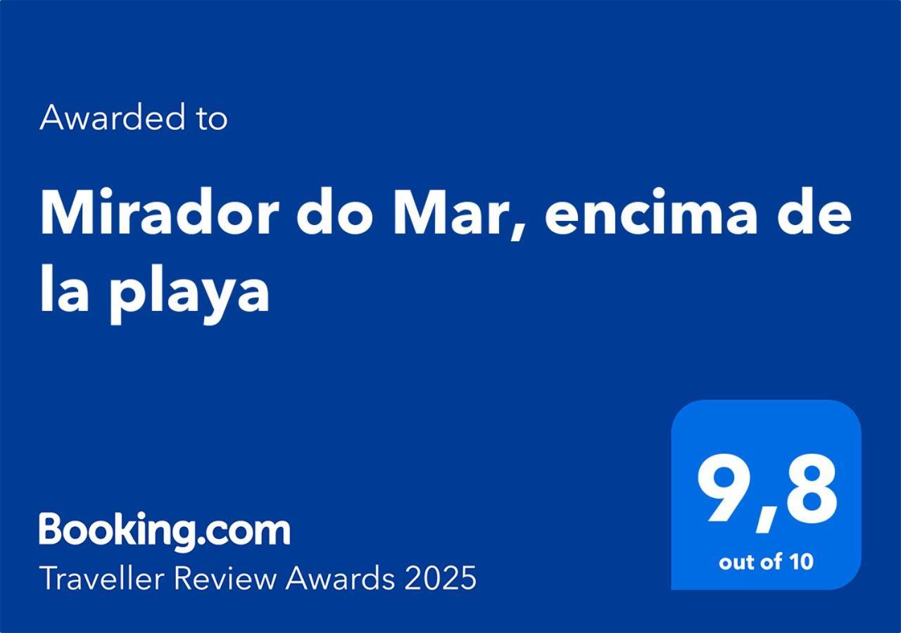 Mirador Do Mar, Encima De La Playa Daire Moaña Dış mekan fotoğraf